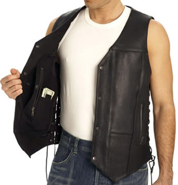 What To Look For When Shopping For Men’s Leather Vests | Studded Leather Jacket