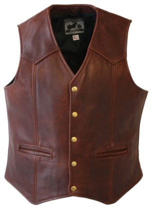 What To Look For When Shopping For Men’s Leather Vests | Studded Leather Jacket