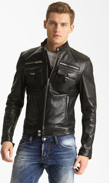 The Sexy Leather Moto Jacket | Studded Leather Jacket