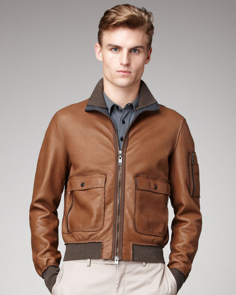 Brown Leather Jacket For Men And Women | Studded Leather Jacket